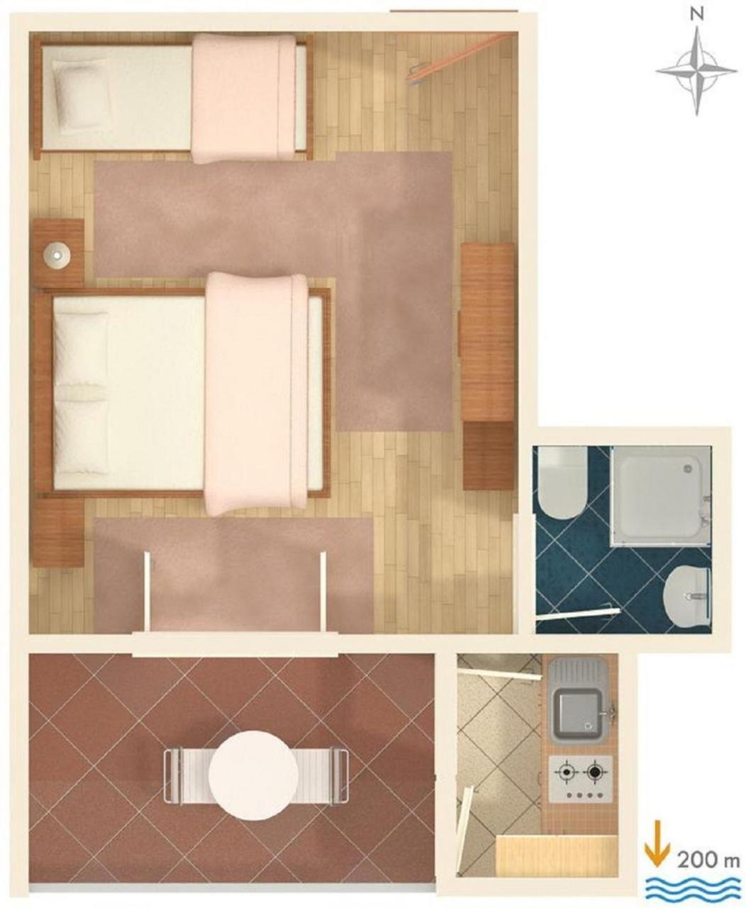 Apartments Zdravko - 150 M From Sandy Beach Duće Exterior foto